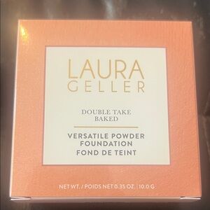 Laura Geller Double Take Baked Powder Foundation - medium shade